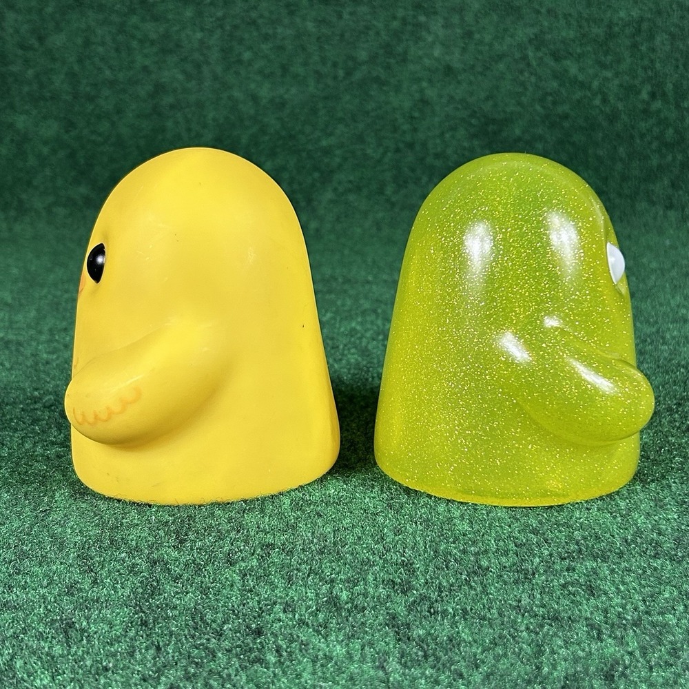Tiny Ghost Lemondrop & Rubber Ducky Reis O Brien 5" Vinyl Figures Used - Picture 4 of 14
